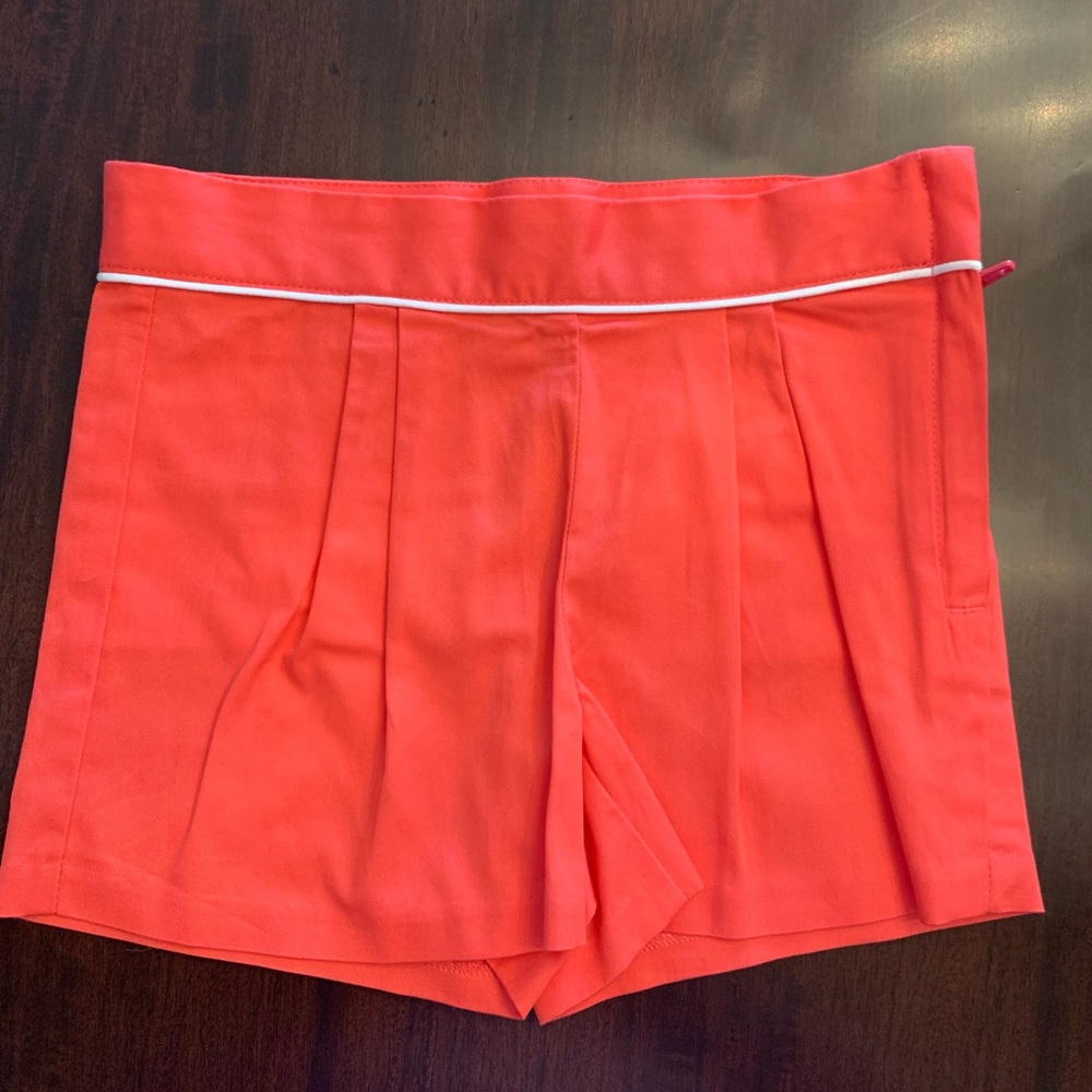Janie and Jack size 3 Side Zip Coral Shorts